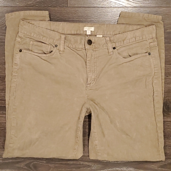 ❤J CREW SKINNY CORDUROY JEANS, 12 (31)
